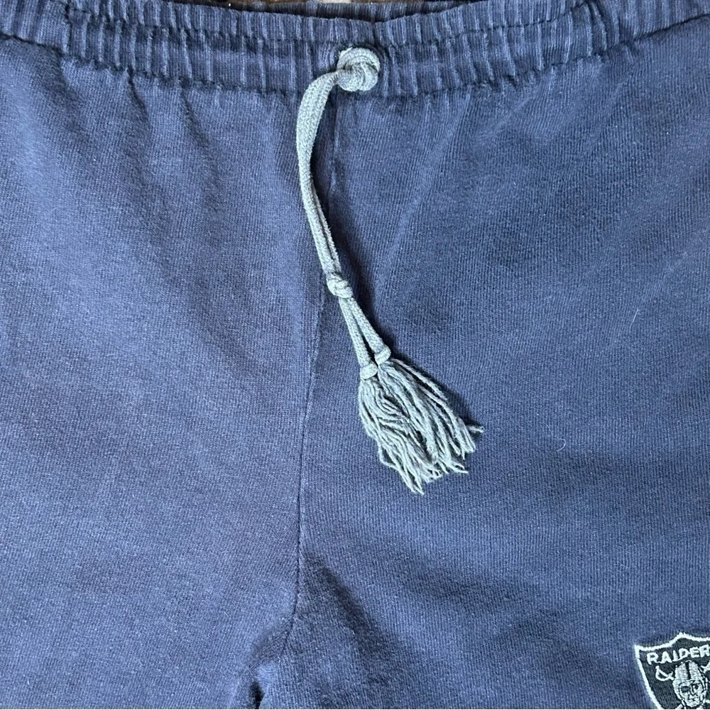 Vintage 80s 90s L.A. Raiders Champion Sweat Shorts